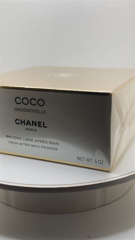 coco chanel mademoiselle dusting powder|Chanel after bath body powder.